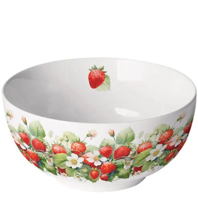 Ambiente, Schale Erdbeeren, Salatschale, Müslischale, Geschirr, Obstschale