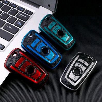 Auto Schlüssel Schützen Hülle Remote Lederdesign BMW 1 2 3 5 6 7 Serie x3 x4 x5