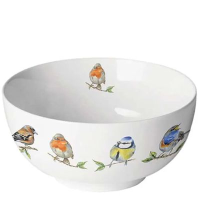 Ambiente, Schale Birds, Salatschale, Müslischale, Geschirr, Obstschale