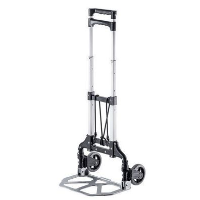 KADAX Transportwagen für Schleifmaschine, klappbar, Aluminium, flach, stabil, 70 kg