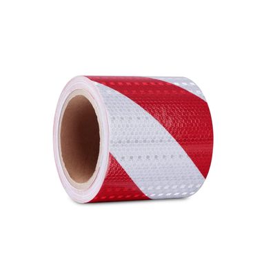XFXIA Reflektierendes Klebeband Rot Weiß 10cm x 20m PVC