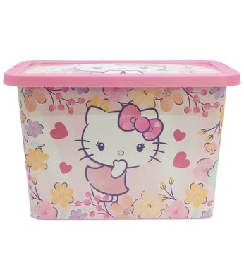 Hello Kitty Aufbewahrungsbox 7 l Kinderzimmer Box für Spielzeug