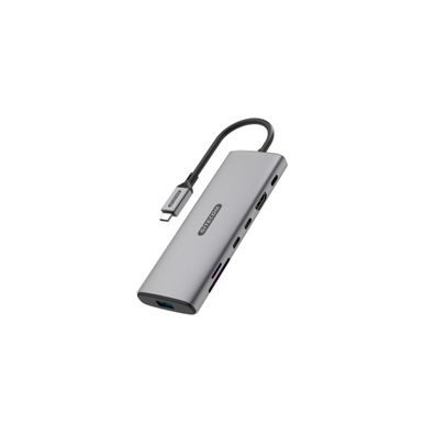 Sitecom 7 in 1 USB C Hub mit 100W Power Delivery und 4K HDMI