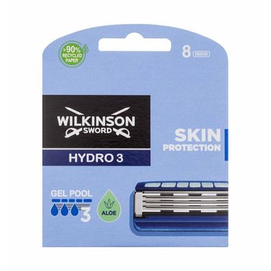 Hydro 3 Wilkinson Sword 8 pc