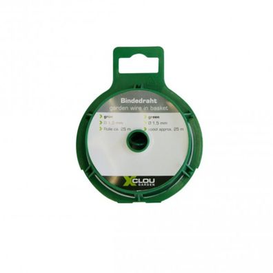 Bindedraht 25 m x ø1,50 mm, ideal zum Fixieren von Pflanzen