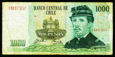 CHILE. 1000 Pesos 1996. 154f