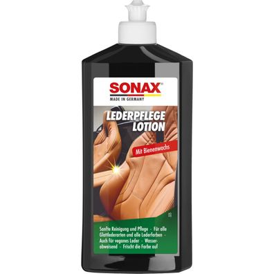 SONAX Lederpflege Lederpflegelotion Pflegeemulsion Lederduft 02912000