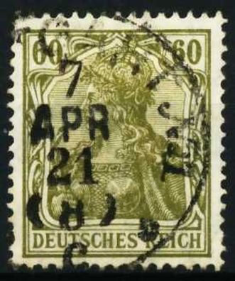 D-REICH INFLA Nr 147II gestempelt X6875AE