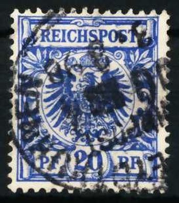 D-REICH K A Nr 48d zentrisch gestempelt X68EE72