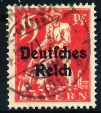D-REICH INFLA Nr 121 zentrisch gestempelt X69276A