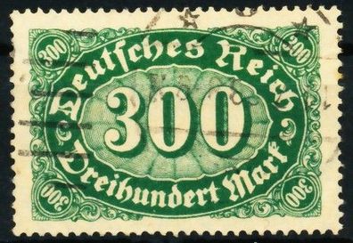 D-REICH INFLA Nr 221 zentrisch gestempelt X69BBA2