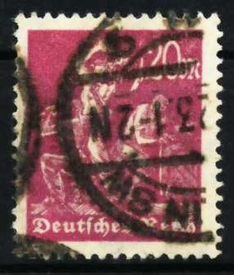 D-REICH INFLA Nr 241 zentrisch gestempelt X6A9076