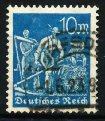 D-REICH INFLA Nr 239 zentrisch gestempelt X6A907E
