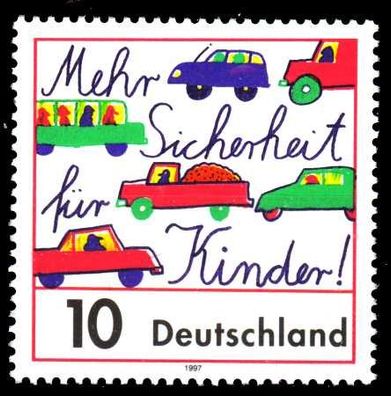 BRD 1997 Nr 1954 postfrisch SB06F32
