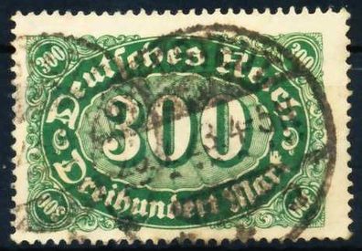 D-REICH INFLA Nr 249 zentrisch gestempelt X6B1826