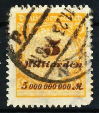 D-REICH INFLA Nr 327BP gestempelt X6B69B6