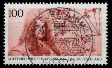 BRD 1996 Nr 1865 zentrisch gestempelt X72CD16
