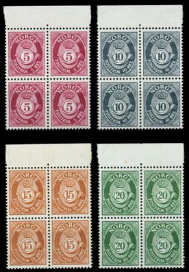Norwegen Nr 478y-481y postfrisch Viererblock ORA X9163A2