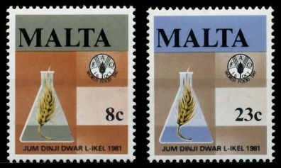 MALTA Nr 634-635 postfrisch X92540E