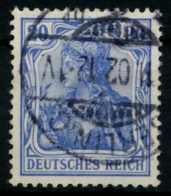 D-REICH Germania Nr 72a gestempelt X726DB2
