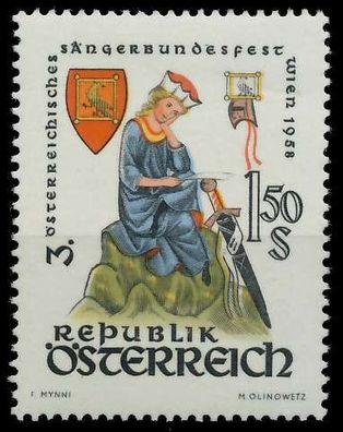 Österreich 1958 Nr 1043 postfrisch X75E9D2