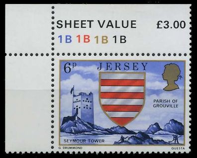 JERSEY 1976 Nr 134 postfrisch ECKE-OLI XADB27E
