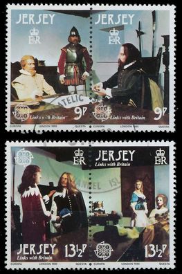 JERSEY 1980 Nr 219WP-222WP gestempelt XAE246A