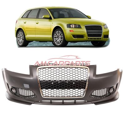 Upgrade Sport Design Frontstoßstange passend für Audi A3 8P Sportback+3-Türer 05-0