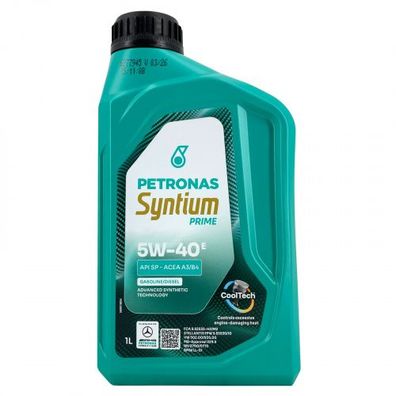 Petronas Syntium Prime E 5W-40 1 Liter