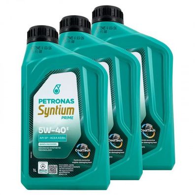 Petronas Syntium Prime E 5W-40 3x1 Liter