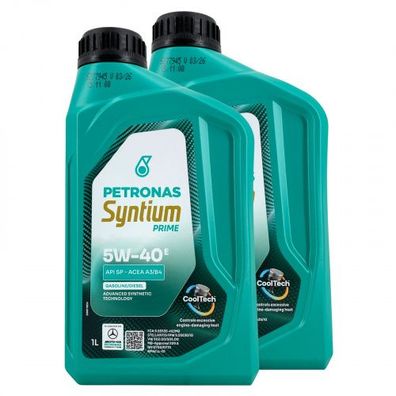 Petronas Syntium Prime E 5W-40 2x1 Liter