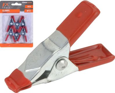 FX Tools Mini-Klammern 5 cm 6er Set Heimwerker Zubehör