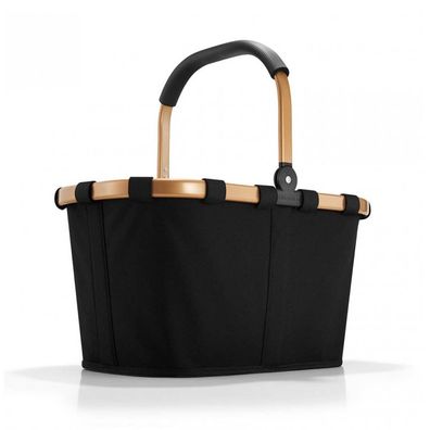reisenthel carrybag BK, frame gold/black, Unisex