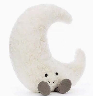 Jellycat Plüschtier mit Verpackungsbeutel, Fun Moon (30 cm)