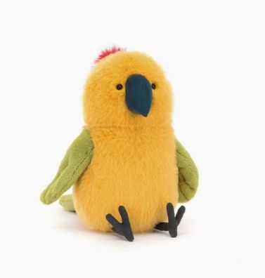 Jellycat Plüschtier Baskey Papagei Geschenk 23cm