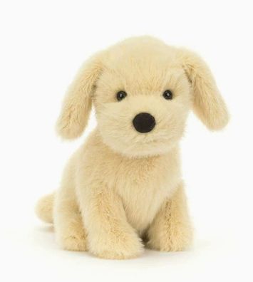 Jellycat Plüschtier Golden Retriever Welpe, Geschenk, 21 cm