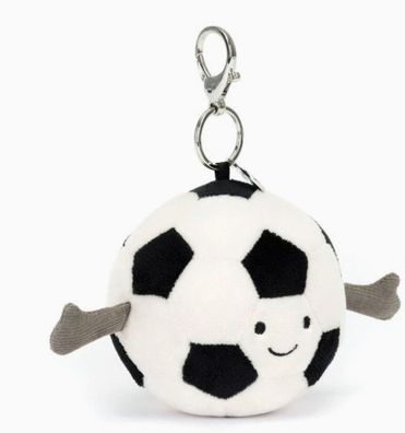 Jellycat Plüschtier-Geschenkanhänger Fußball 10 cm
