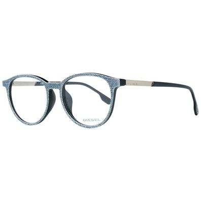 Diesel Brillengestelle DL5117-F 52002 Rund Brillengestelle 52, Grau