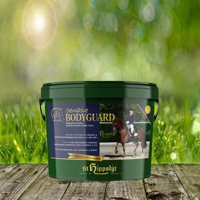 St. Hippolyt WES for Horses - Sensitive Bodyguard 10 kg - Eimer