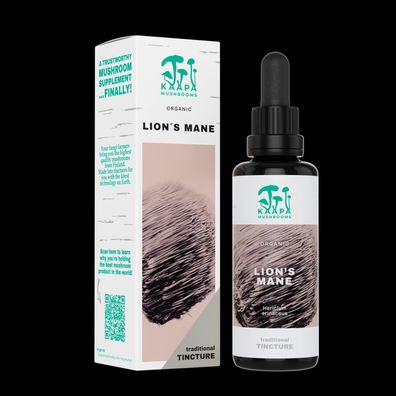 658,00 €/ L | KÄÄPÄ Bio-Löwenmähne Extrakt Tinktur, 50ml
