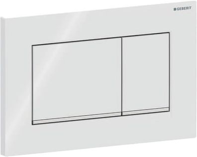 Geberit Abdeckplatte Sigma30, fuer 2-Mengen-Sp