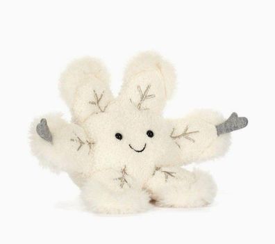 JellyCat - Neu mit Etikett, Schneeflocke, 21 cm