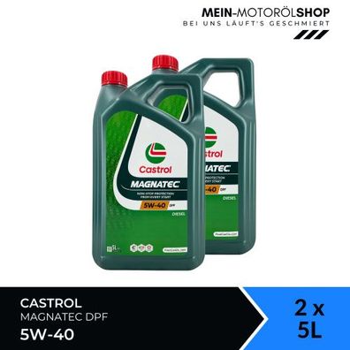 Castrol Magnatec 5W-40 DPF 2x5 Liter
