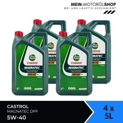 Castrol Magnatec 5W-40 DPF 4x5 Liter