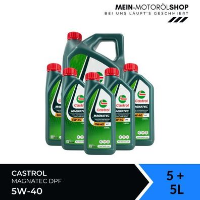 Castrol Magnatec 5W-40 DPF 5 + 5 Liter