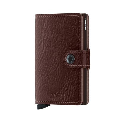 SECRID Miniwallet Vegetable, espresso brown, Unisex