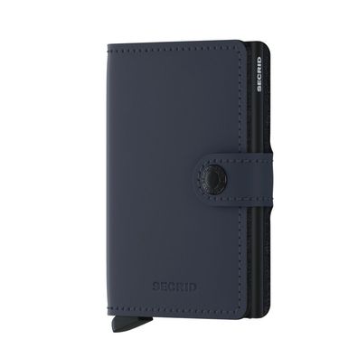 SECRID Miniwallet Matte, Night Blue, Unisex