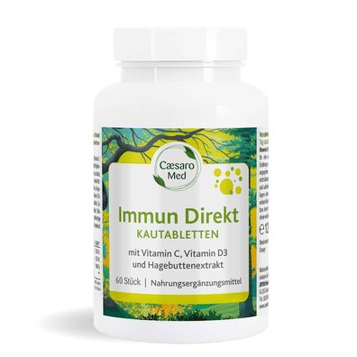 Teilen 188,19 € / kg | Caesaro Med Immun Direkt Kautabletten 126,6 g