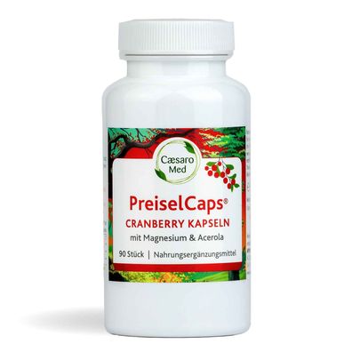 469,81 €/kg | Caesaro Med PreiselCaps Cranberry, Magnesium plus Acerola 53g