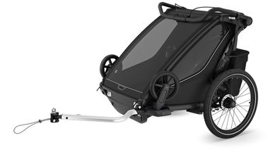 THULE Kinderanhänger "Chariot Sport Doub schwarz